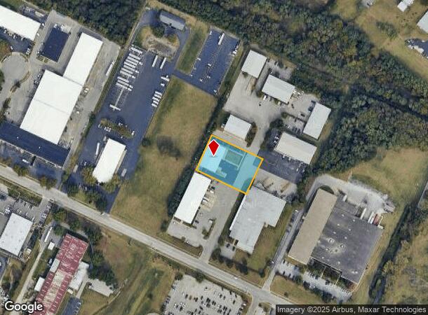  516 Buck Pl, Lexington, KY Parcel Map