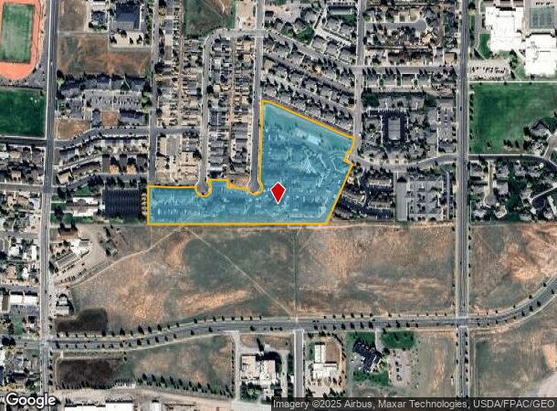  2024 Binford St, Laramie, WY Parcel Map