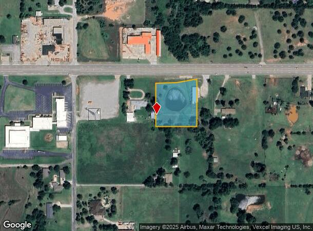 7108 E Highway 37, Tuttle, OK Parcel Map