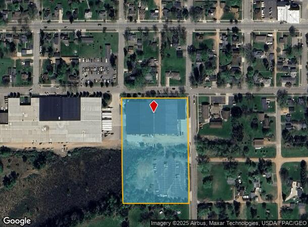 202 S Thomas St, Merrill, WI Parcel Map