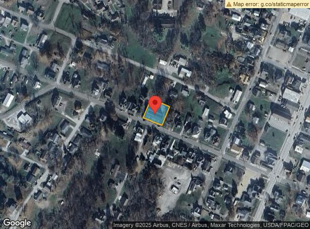  214 W Marietta St, Woodsfield, OH Parcel Map