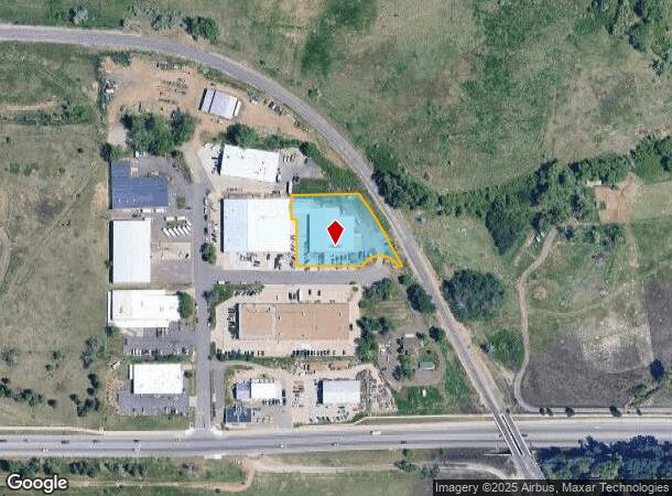  7209 Valtec Ct, Boulder, CO Parcel Map