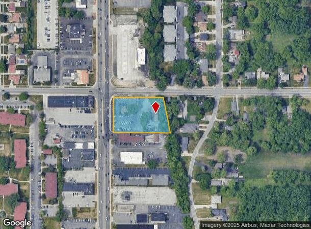  9407 Indianapolis Blvd, Highland, IN Parcel Map