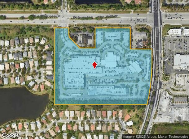 16100 Pines Blvd, Pembroke Pines, FL Parcel Map