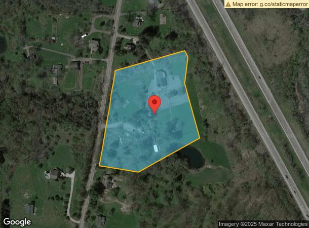  2095 Blakeley Rd, East Aurora, NY Parcel Map