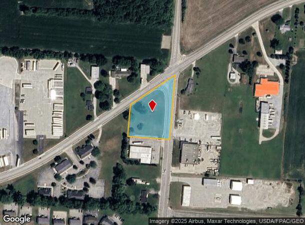  25 N Counts St, Troy, OH Parcel Map