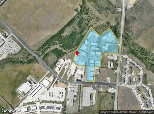 2061 Clovis R Barker Rd, San Marcos, TX Parcel Map