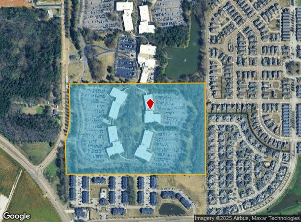 60 Bailey Station Rd, Collierville, TN Parcel Map