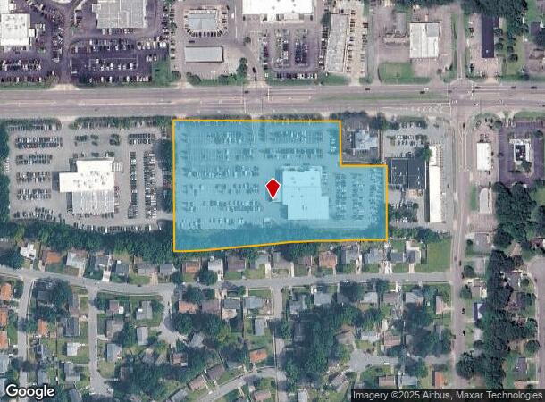  3353 Western Branch Blvd, Chesapeake, VA Parcel Map