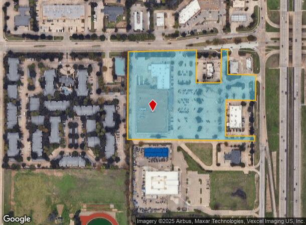 4000 William D Tate Ave, Grapevine, TX Parcel Map