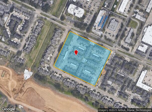  16100 Space Center Blvd, Houston, TX Parcel Map