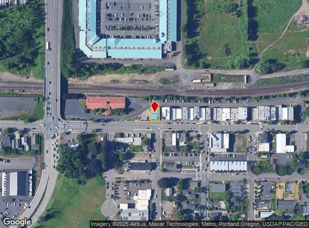 101 W Hist Columbia River Hwy, Troutdale, OR Parcel Map