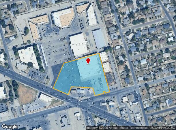  1002 Andrews Hwy, Midland, TX Parcel Map