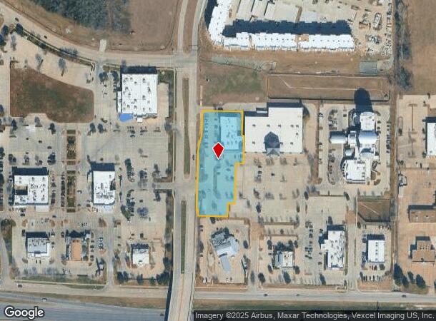  3901 S Center St, Fort Worth, TX Parcel Map