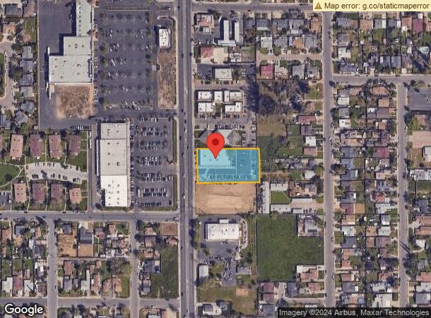  1814 N Dinuba Blvd, Visalia, CA Parcel Map