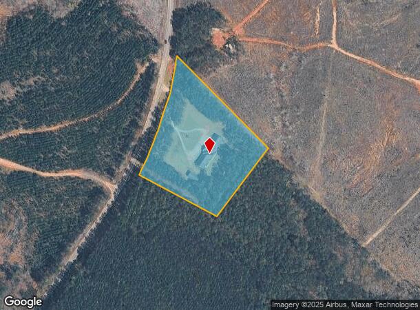 232 Pea Ridge Rd, Eatonton, GA Parcel Map