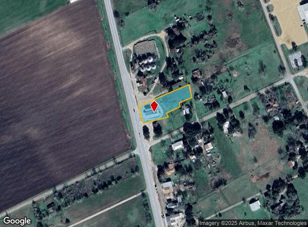 8421 Highway 71, Nada, TX Parcel Map