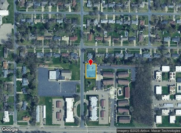  616 Cherokee St, Kalamazoo, MI Parcel Map