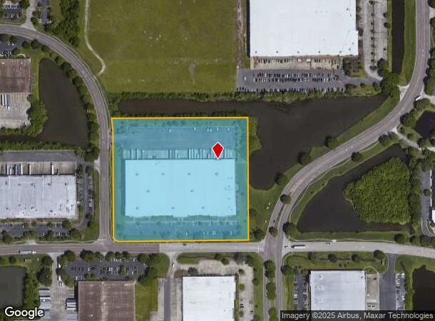  8489 Westside Industrial Dr, Jacksonville, FL Parcel Map