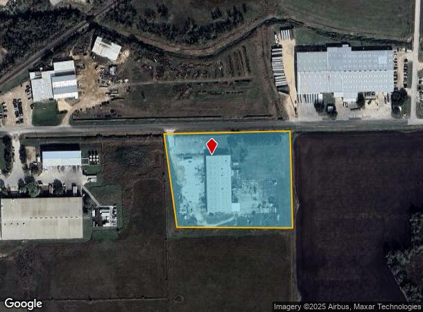 1202 N Blue Creek Rd, El Campo, TX Parcel Map