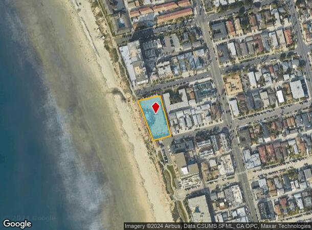  4735 Ocean Blvd, San Diego, CA Parcel Map