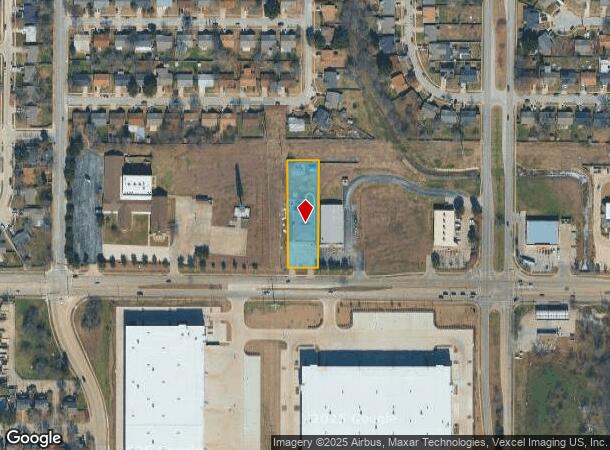 1801 E Mayfield Rd, Arlington, TX Parcel Map