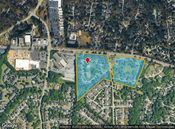1200 Halcyon Cir, Greer, SC Parcel Map
