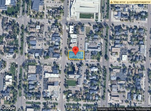  703 N Tejon St, Colorado Springs, CO Parcel Map