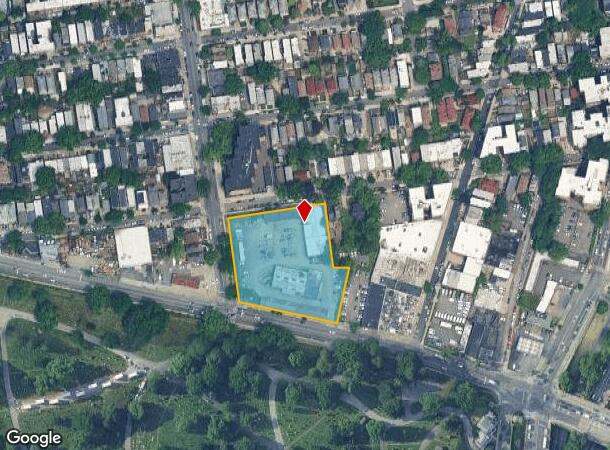  307 E 233Rd St, Bronx, NY Parcel Map