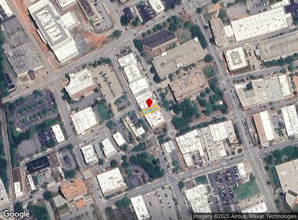  121 N Spring St, Spartanburg, SC Parcel Map