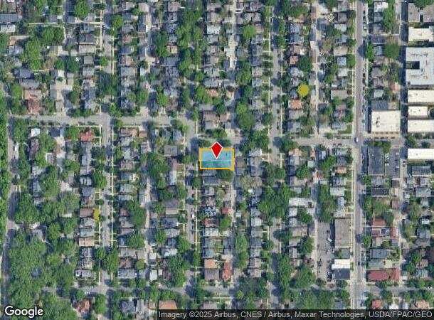 1465 W 33Rd St, Minneapolis, MN Parcel Map