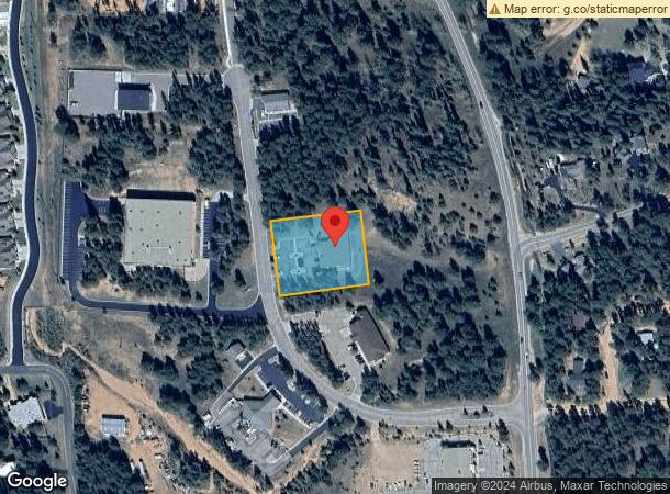  950 Tamarac Pky, Woodland Park, CO Parcel Map