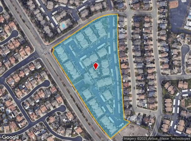  2301 Sunset Blvd, Rocklin, CA Parcel Map