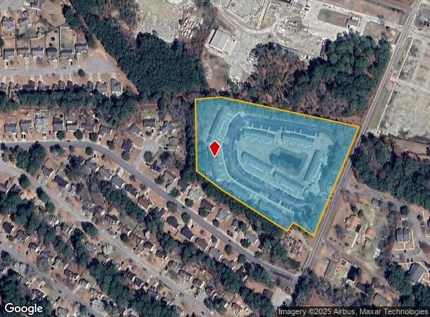 202 Racetrack Rd, New Bern, NC Parcel Map