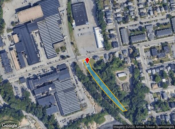  500 Mineral Spring Ave, Pawtucket, RI Parcel Map