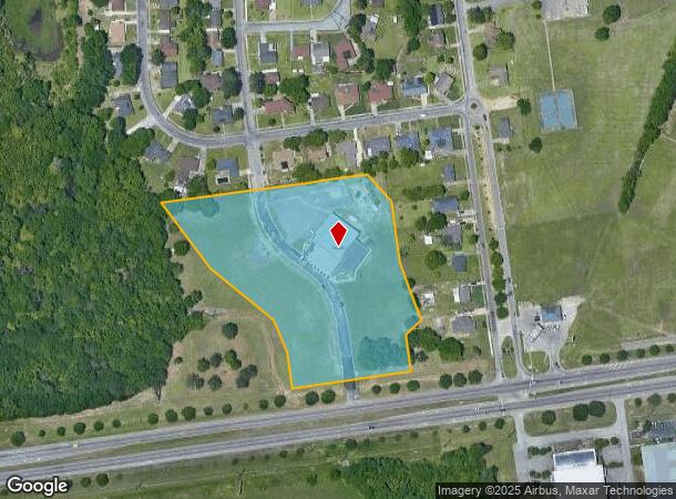 3070 Selma Hwy, Montgomery, AL Parcel Map