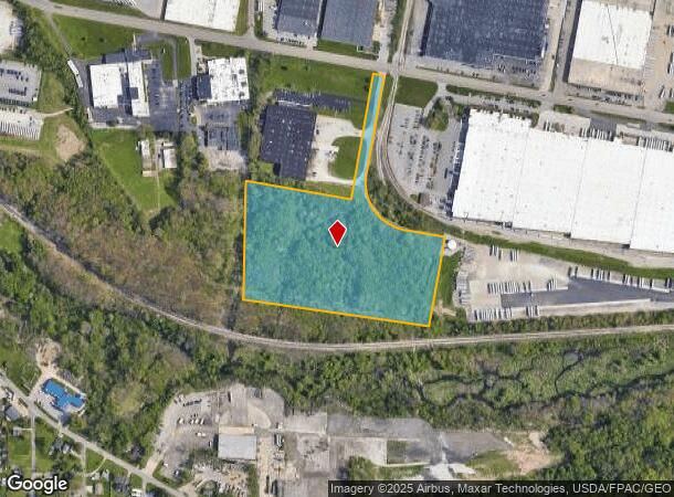  3150 Gilchrist Rd, Mogadore, OH Parcel Map