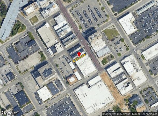  522 S Saginaw St, Flint, MI Parcel Map