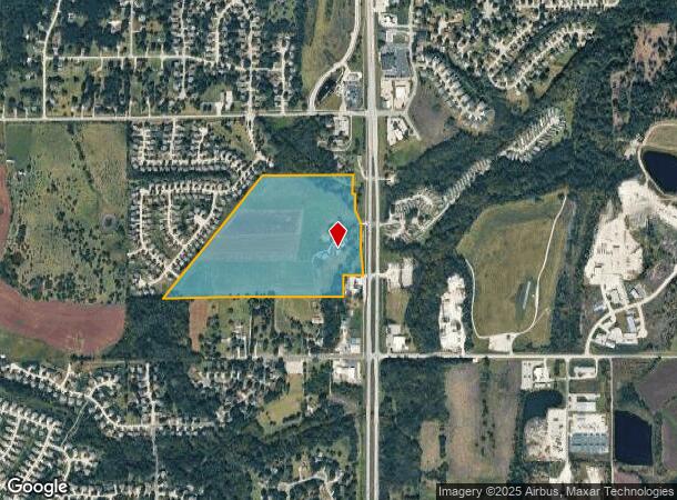  1006 S Main St, Lansing, KS Parcel Map