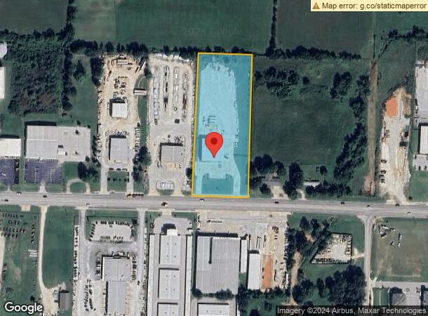  830 W Henri De Tonti Blvd, Tontitown, AR Parcel Map