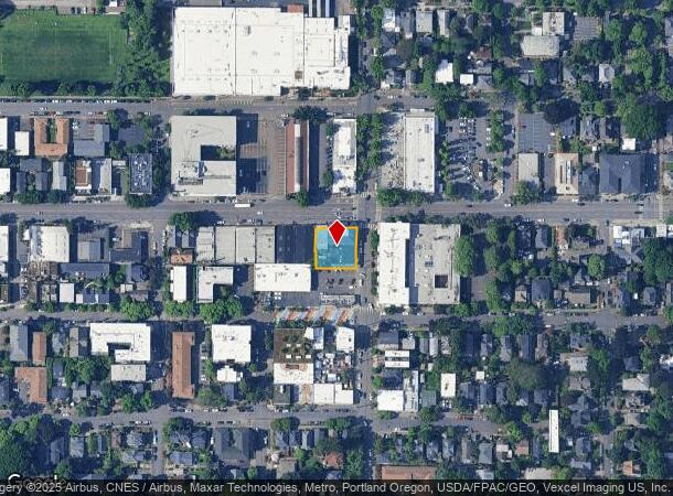 2724 E Burnside St, Portland, OR Parcel Map