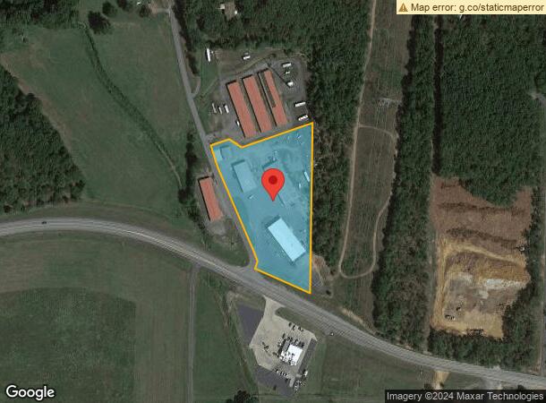  2540 W Main St, Cabot, AR Parcel Map