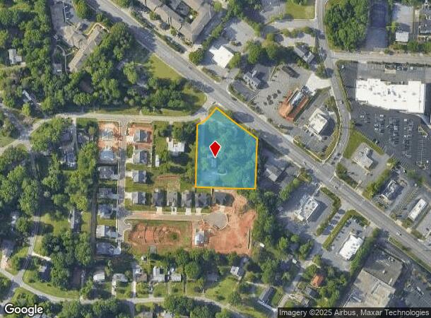  2920 Reynolda Rd, Winston Salem, NC Parcel Map