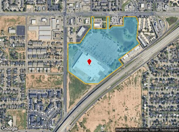  702 W Loop 289, Lubbock, TX Parcel Map