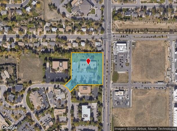  8 W Dry Creek Cir, Littleton, CO Parcel Map