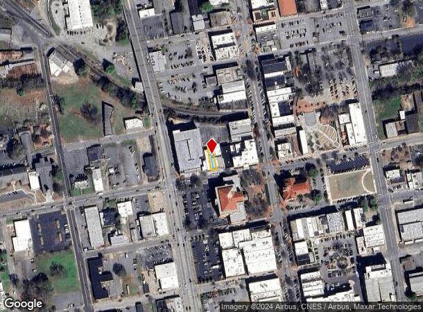  122 W Whitner St, Anderson, SC Parcel Map