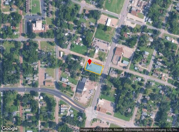  1235 N Kansas Ave, Topeka, KS Parcel Map