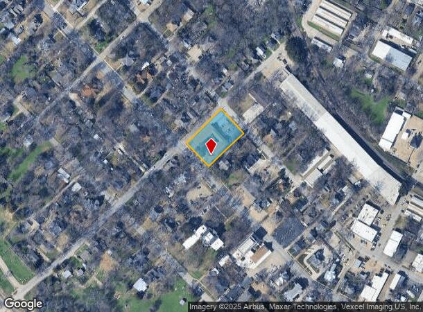 606 W Main St, Waxahachie, TX Parcel Map