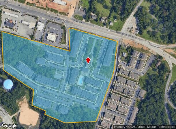  2839 Jessup Rd, Jessup, MD Parcel Map
