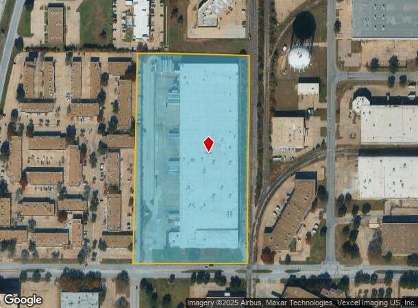 803 W Carrier Pkwy, Grand Prairie, TX Parcel Map